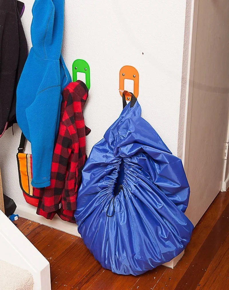 Kids Toy Storage Bag & Play Mat – Foldable, Portable Kids Toy Storage Bag Babs