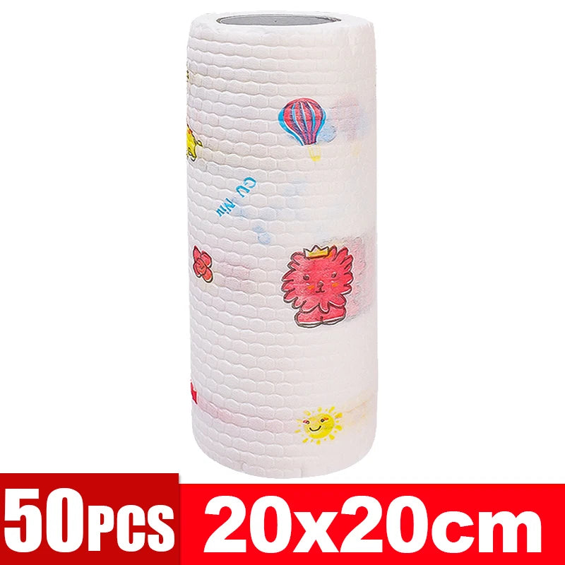 Disposable Non-Woven Kitchen Cleaning Cloths – 50/100 Pack Disposable Cleaning Cloths Babs Colorful- 50PCS