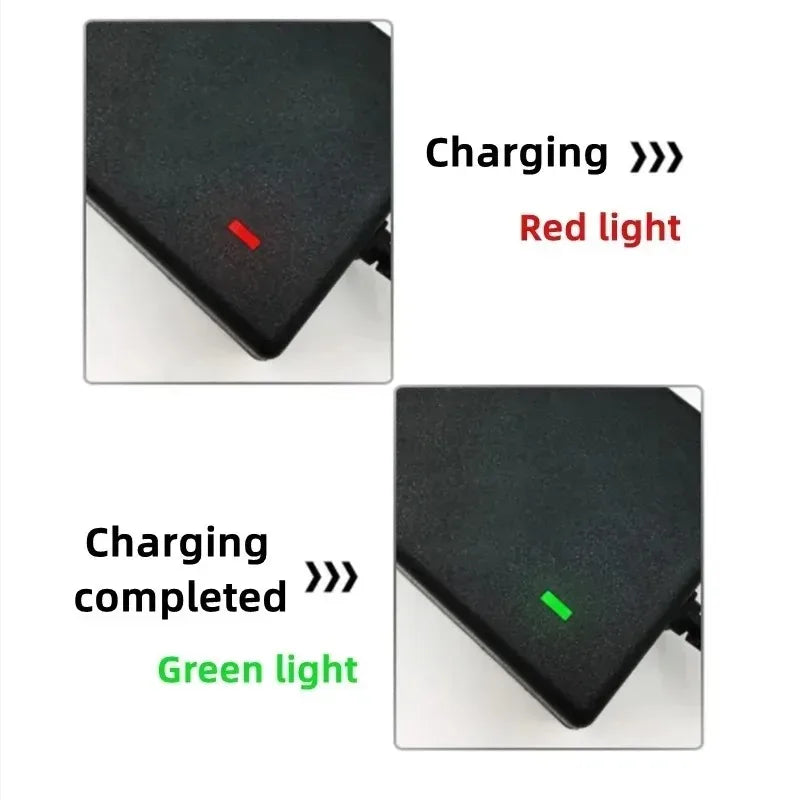 54.6V 2A Charger for 48V 13S Li-ion Skateboard Battery Lithium Battery Charger Babs