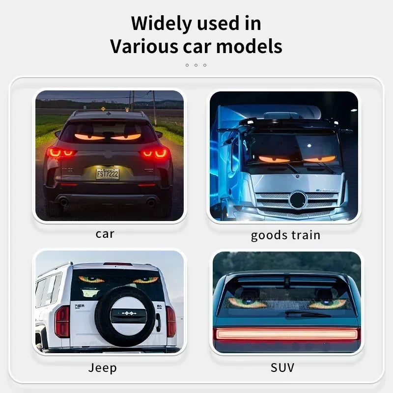 RGB LED Scrolling Display Panel for Car & Truck Windshield LED Display Panel Babs
