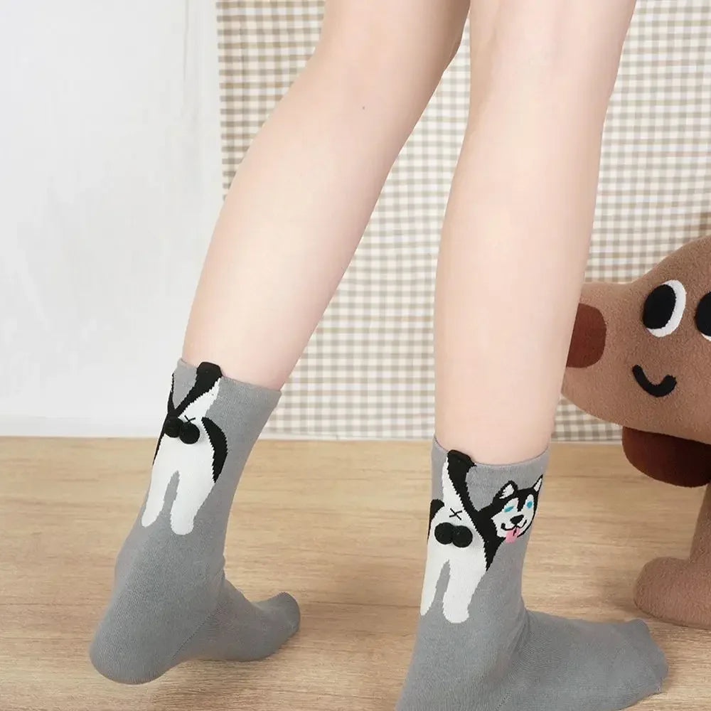 3D Dog Novelty Socks – Cute Animal Socks for Pet Lovers Novelty Animal Socks Babs