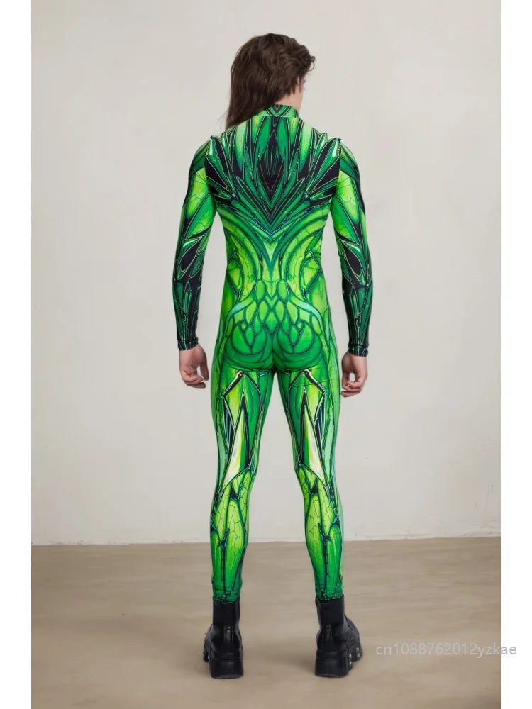 Steampunk Armor Bodysuit Cosplay Tights – Halloween Costume Cosplay Costume Bodysuit Babs