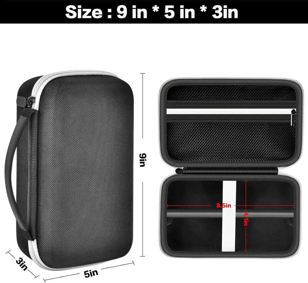 Hair Clipper Case – Barber Trimmer Storage Bag 9x5x3in Clipper Storage Bag Babs