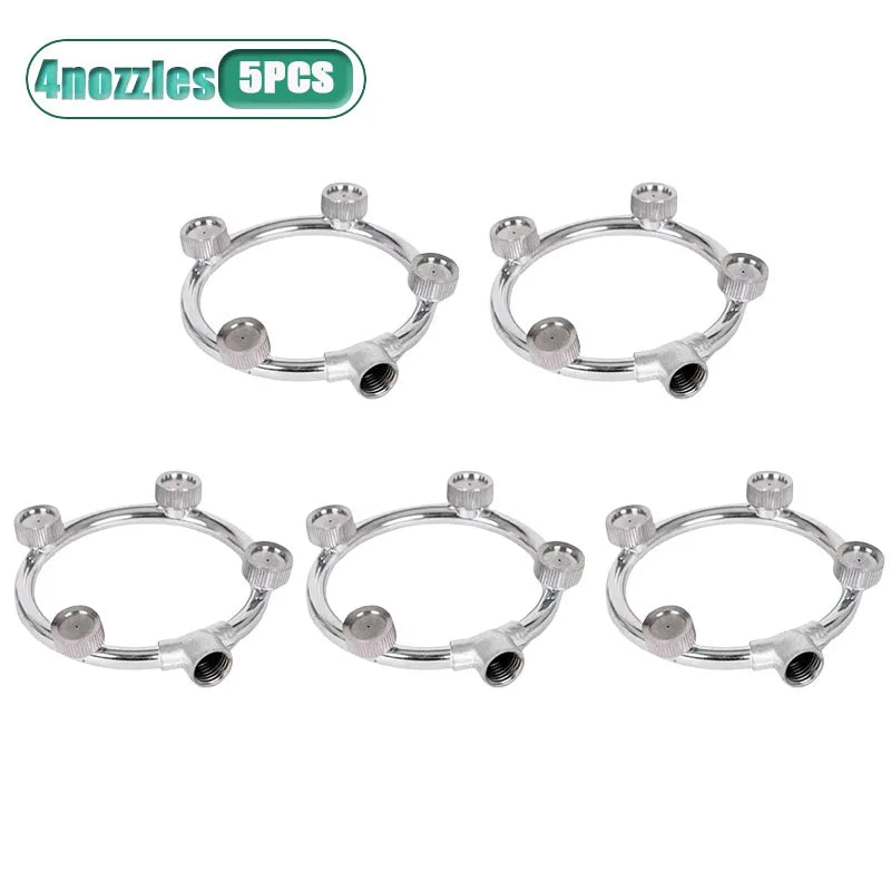 High Pressure Atomizing Nozzle Ultra Fine Spray Tips for Garden Garden Spray Nozzle Babs 4nozzles-5PCS