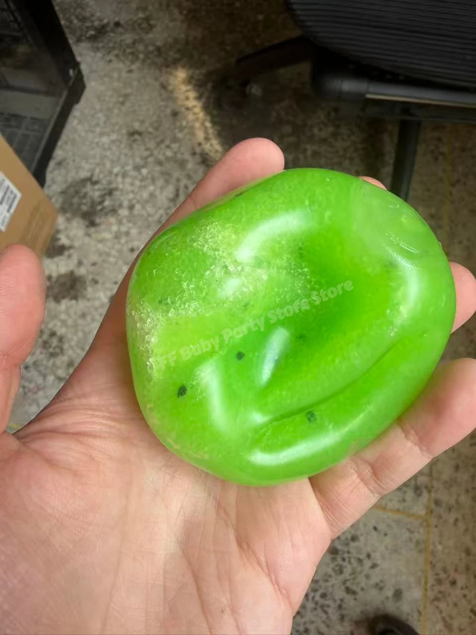 Kiwi Smoothie Squishy Ball – Slow Rise Sensory Fidget Toy Squishy Fidget Toy Babs