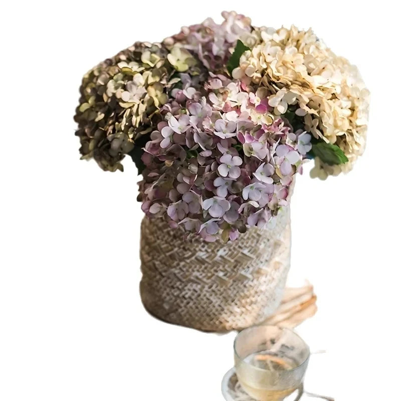 Silk Hydrangea Artificial Flowers – Wedding & Home Décor Artificial Silk Flowers Babs