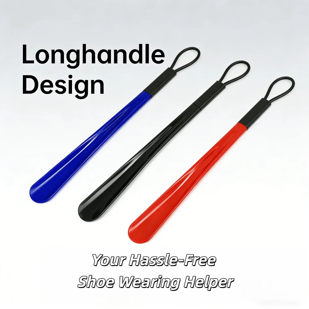 Extra Long Shoe Horn – ABS Non-Slip, No-Bend Shoe Helper Long Handle Shoe Horn Babs