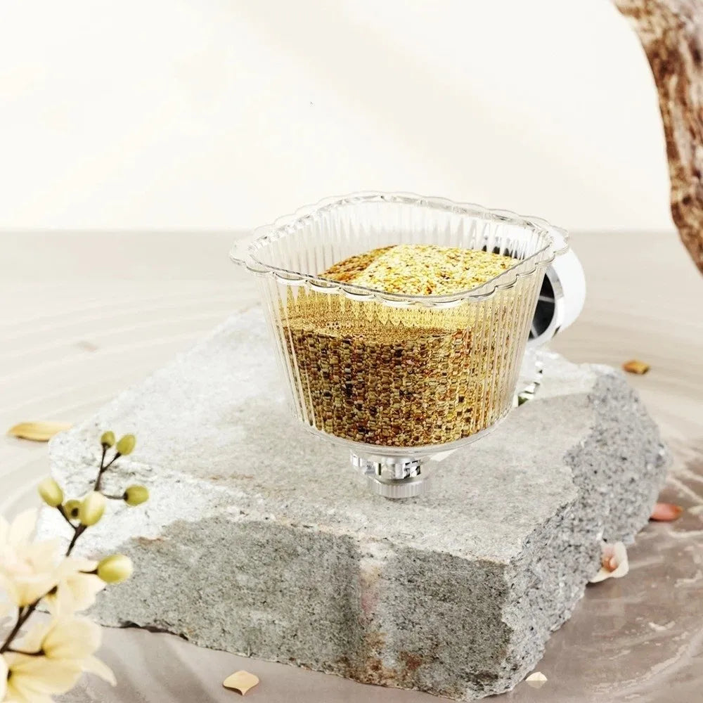 Magnetic Bird Feeder Cage Bowl – Transparent Anti-Splash Bird Cage Feeder Babs