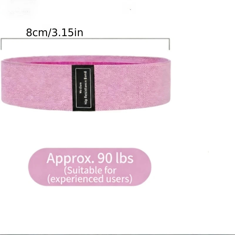 Fabric Resistance Band Set – Hip, Glute & Leg Training Resistance Band Set Babs
