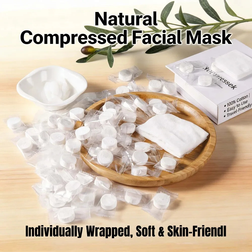 Compressed Disposable Travel Towels – Portable & Individually Wrapped Disposable Travel Towels Babs