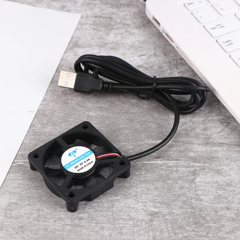 DC5010 Silent 5V USB Cooling Fan 50x50mm Replacement Part PC Cooling Fan Babs