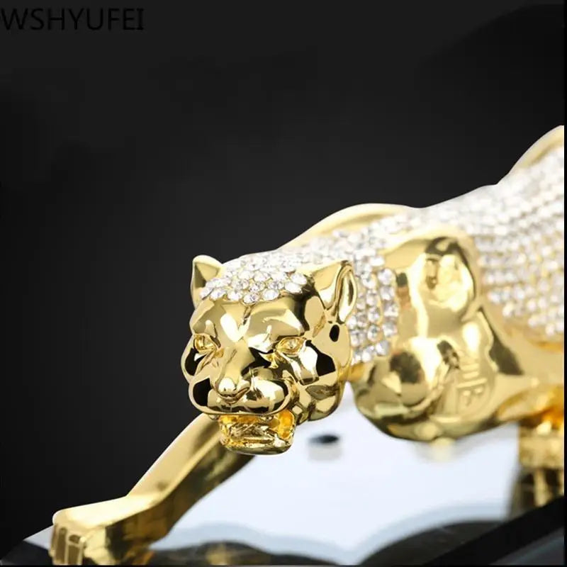 Traditional Tiger Metal Figurine – Home, Office & Car Ornament Metal Decorative Figurine Babs