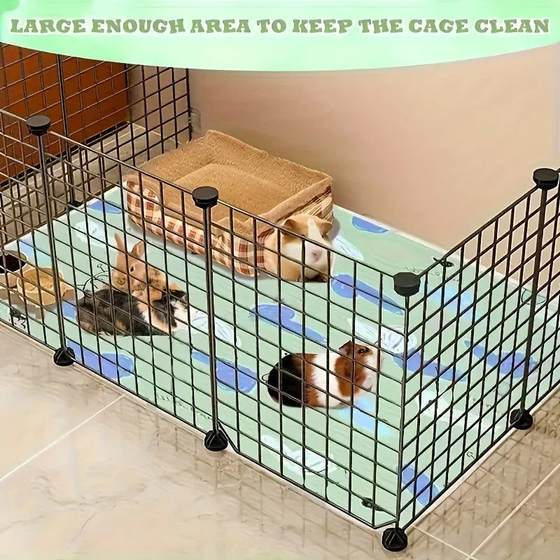 Reusable Washable Pet Cage Mat – Rabbits, Hamsters & Reptiles Pet Cage Mat Babs