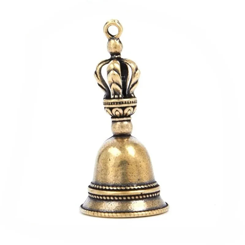 Brass Copper Bell Charm – Wind Bell, Key Ring & Christmas Gift Decorative Bell Charm Babs 1PC 5.2cm