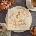 20Pcs Ramadan Eid Moon Lantern Disposable Paper Napkins Party Disposable Party Napkins Babs C 20Pcs
