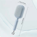 Retractable Air Cushion Comb – 133 Teeth & One-Click Clean Air Cushion Comb Babs 1PC Blue