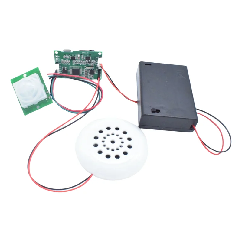 DIY MP3 Player Kit with PIR Infrared Sensor & USB Download DIY Electronics Kit Babs