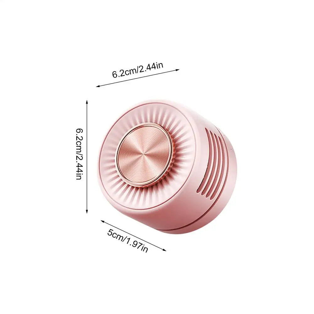 Portable Bladeless Clip Fan – 360° USB Rechargeable Mini Fan Portable Clip Fan Babs Pink