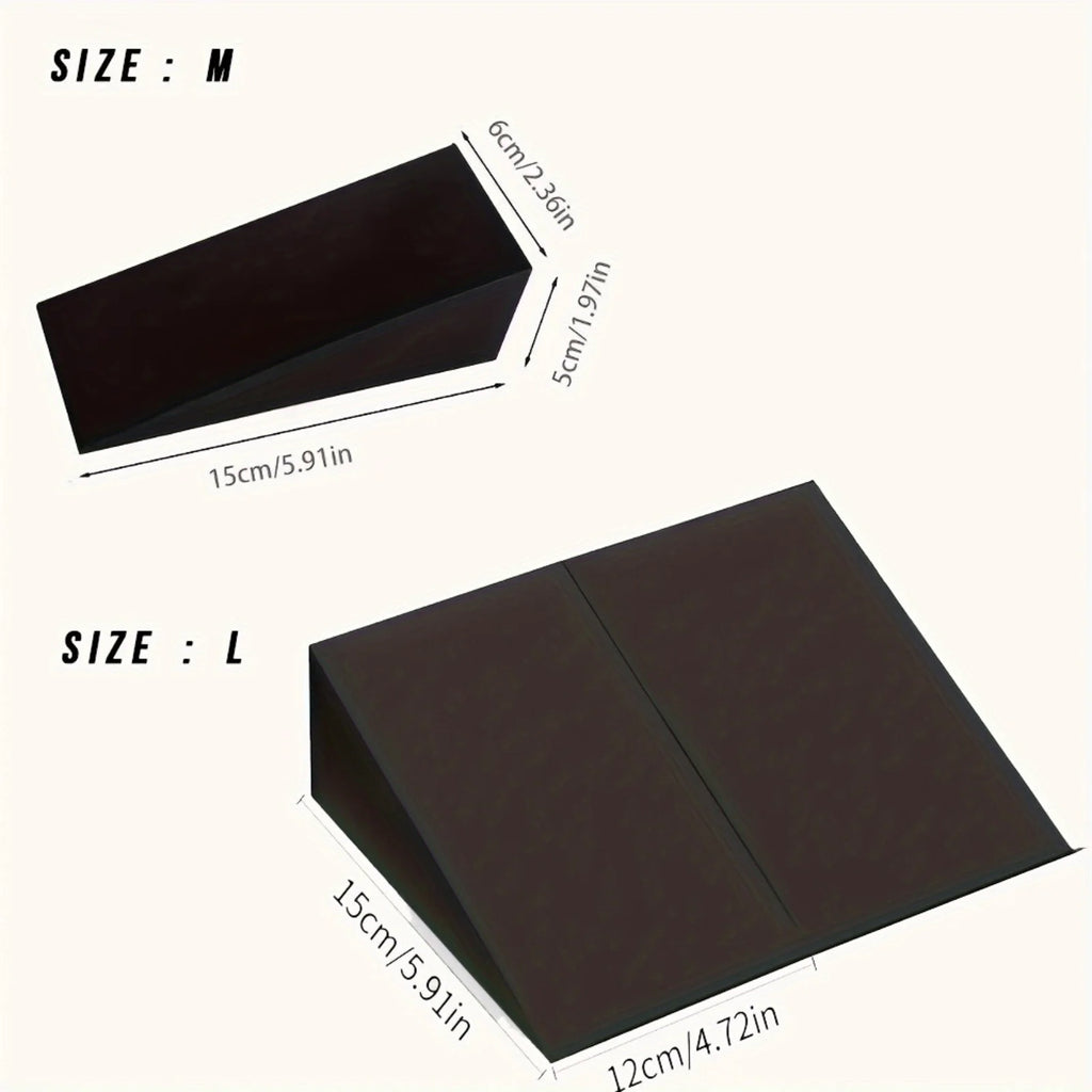 2-Pack Squat Wedge Blocks | Non-Slip Foam Heel Slant Board Squat Wedge Blocks Babs