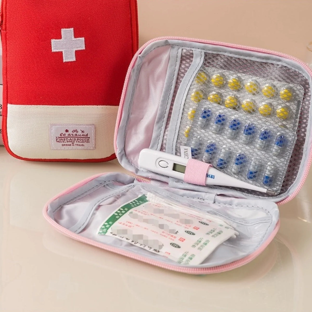 Portable Travel Medicine Bag & Pill Storage Pouch Travel Medicine Bag Babs
