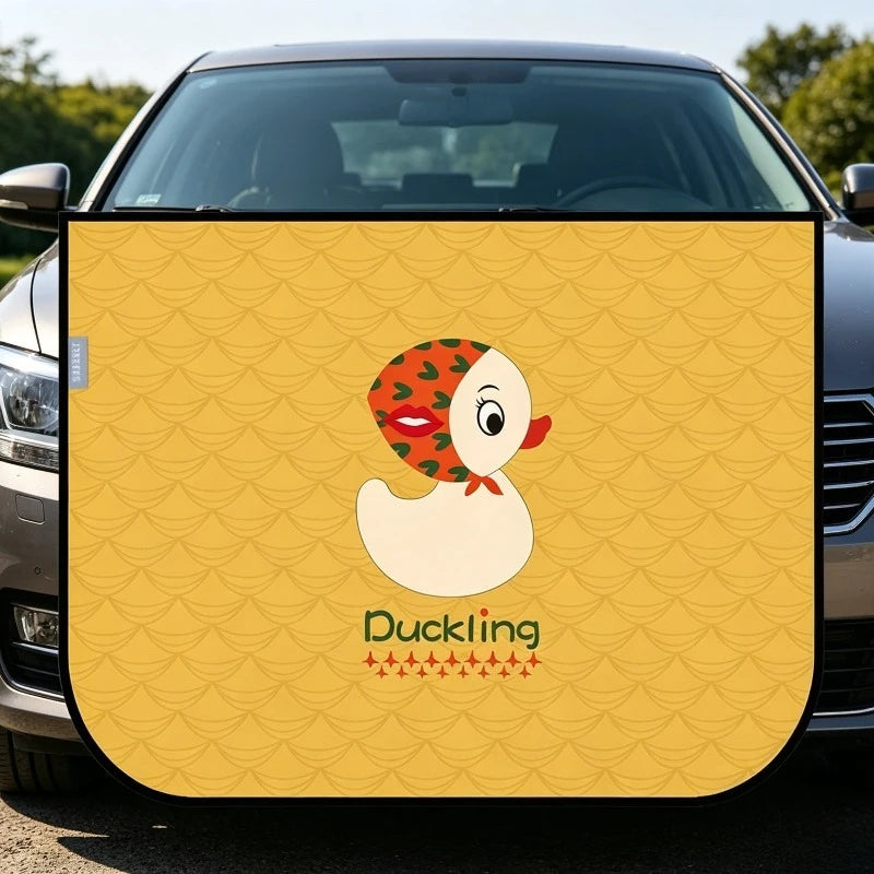 Magnetic Car Window Sunshade – UV Protection Double Layer Curtain Car Window Sunshade Babs