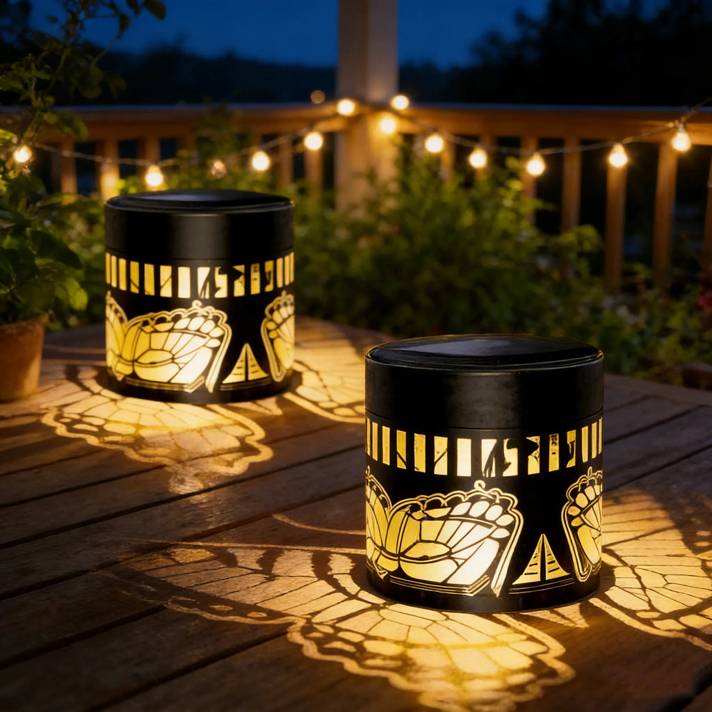 Butterfly Shadow Solar Garden Light – Waterproof LED Projector Solar Garden Light Babs