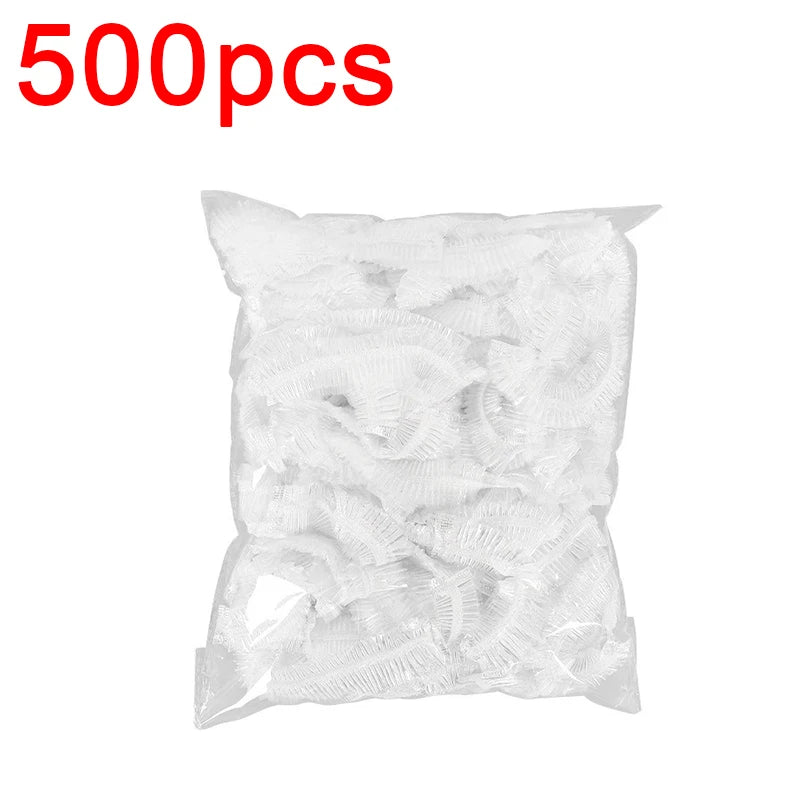 Colorful Disposable Food Lids – Elastic Cling Film Covers 50-300 Pcs Disposable Food Lids Babs White 500pcs