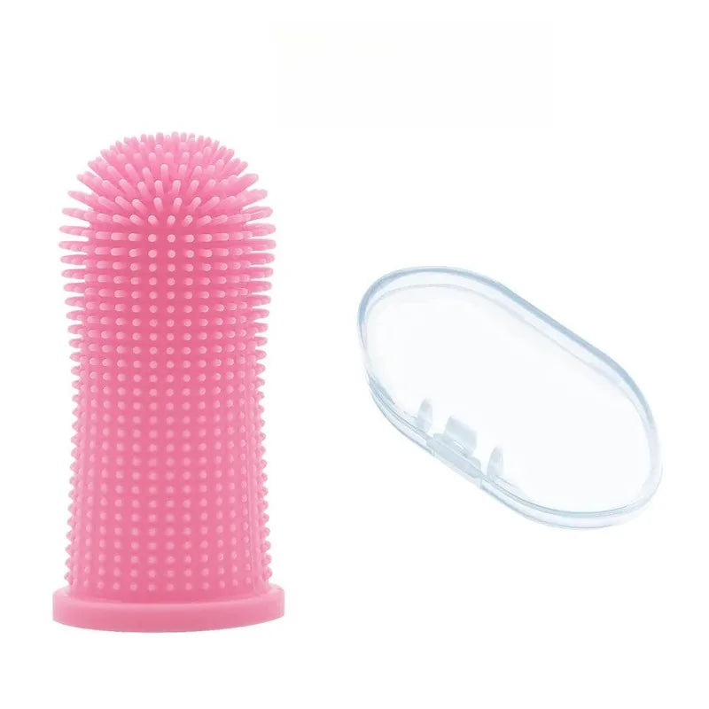 Pet Finger Toothbrush – 360° Soft Bristle Dental Care for Pets Pet Finger Toothbrush Babs