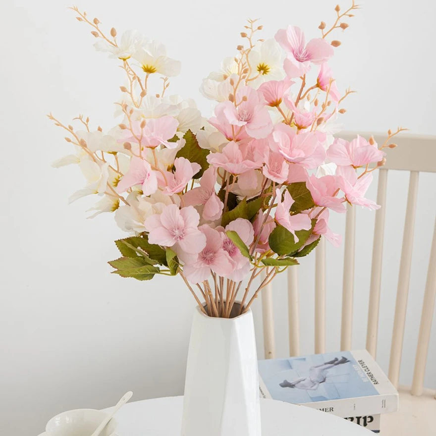 Silk Magnolia Artificial Flowers – Wedding Bouquet & Home Décor Artificial Flowers Babs
