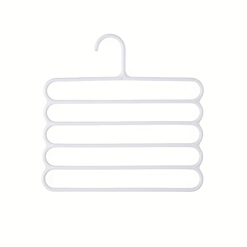 5-Layer Closet Pants Organizer – Space-Saving Clothes Hanger Closet Pants Organizer Babs 1pc
