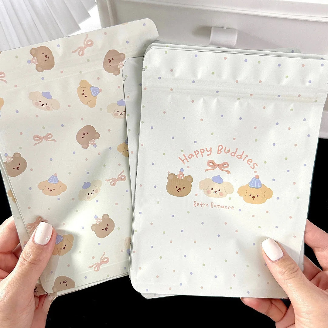 Resealable Zipper Seal Bags for Candy, Food & Vitamins 20/50 Pcs Food Storage Bags Babs