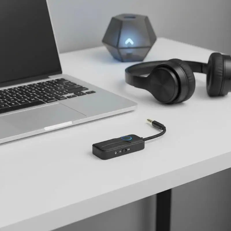 Bluetooth 6.0 Audio Transmitter Receiver – 3.5mm AUX HiFi Bluetooth Audio Adapter Babs