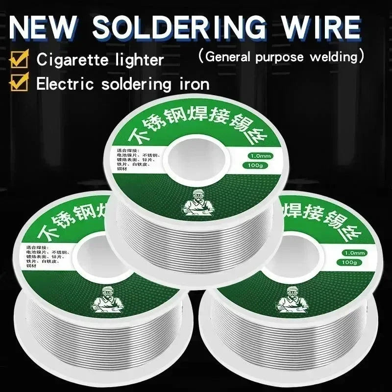 Low-Temp Solder Wire 20/100g – Tin Alloy Welding Wire Solder Wire Babs