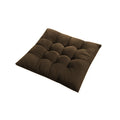 40cm Non-Slip Seat Cushion with Tie Straps – Soft Chair Pad Chair Seat Cushion Babs Coffee One Size