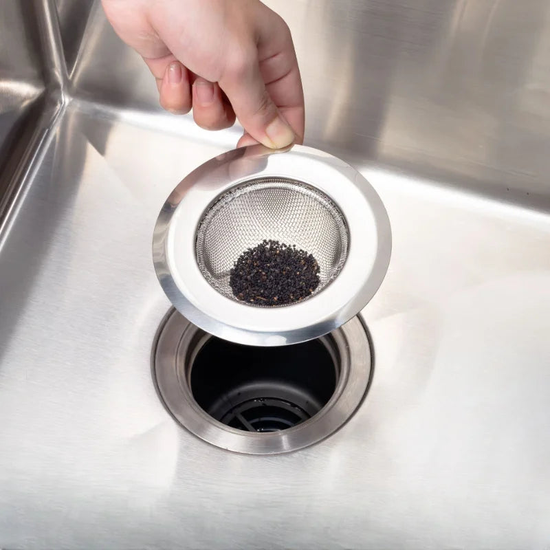 Stainless Steel Sink Strainer – Kitchen & Bathroom Drain Filter Sink Drain Strainer Babs