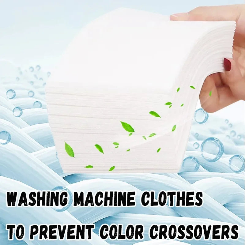 Laundry Color Absorber Sheets | 50, 100 or 150 Pack Laundry Color Sheets Babs