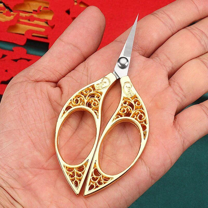 Retro Stainless Steel Embroidery Scissors – Sewing Tailor Shears Embroidery Scissors Babs