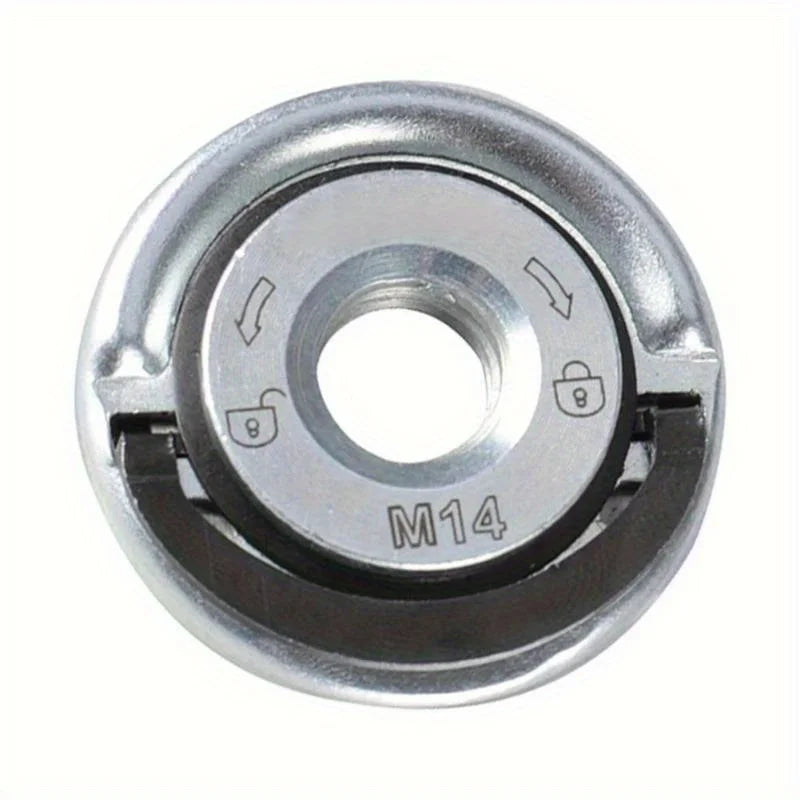 M14 Quick Release Flange Nut – Angle Grinder Locking Pressing Plate Grinder Flange Nut Babs M14