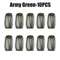 Breathable Mesh Mosquito Head Net Hat – Camping & Fishing Mosquito Head Net Babs Green 10PCS