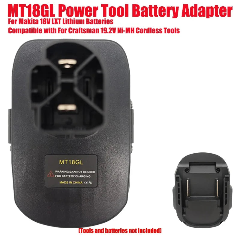 MT18GL Makita 18V to Craftsman 19.2V Battery Adapter Battery Adapter Babs