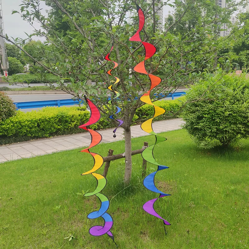 Foldable Rainbow Spiral Windmill Tent – Outdoor Garden Decor Outdoor Garden Decor Babs