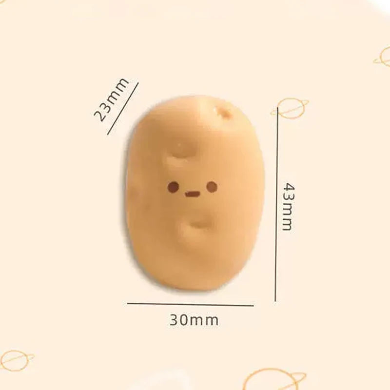 Potato-Shaped Novelty Erasers – Cute 3D Food Eraser Set Novelty Eraser Set Babs