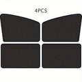 Magnetic Car Window Sunshade Mesh Curtain – UV Protection Car Window Sunshade Babs Black