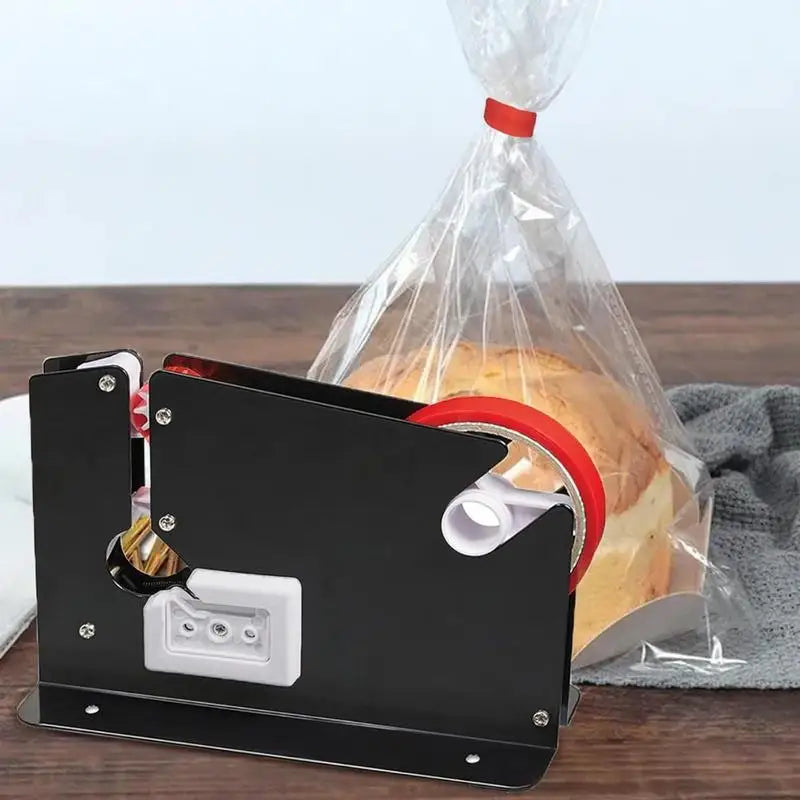 Heavy Duty Steel Poly Bag Sealer Tape Dispenser with Trimmer Bag Sealer Dispenser Babs