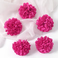 Silk Hydrangea Fake Flower Heads 10/20Pcs – Wedding & Home Decor Artificial Flower Heads Babs Rose Red 10Pcs