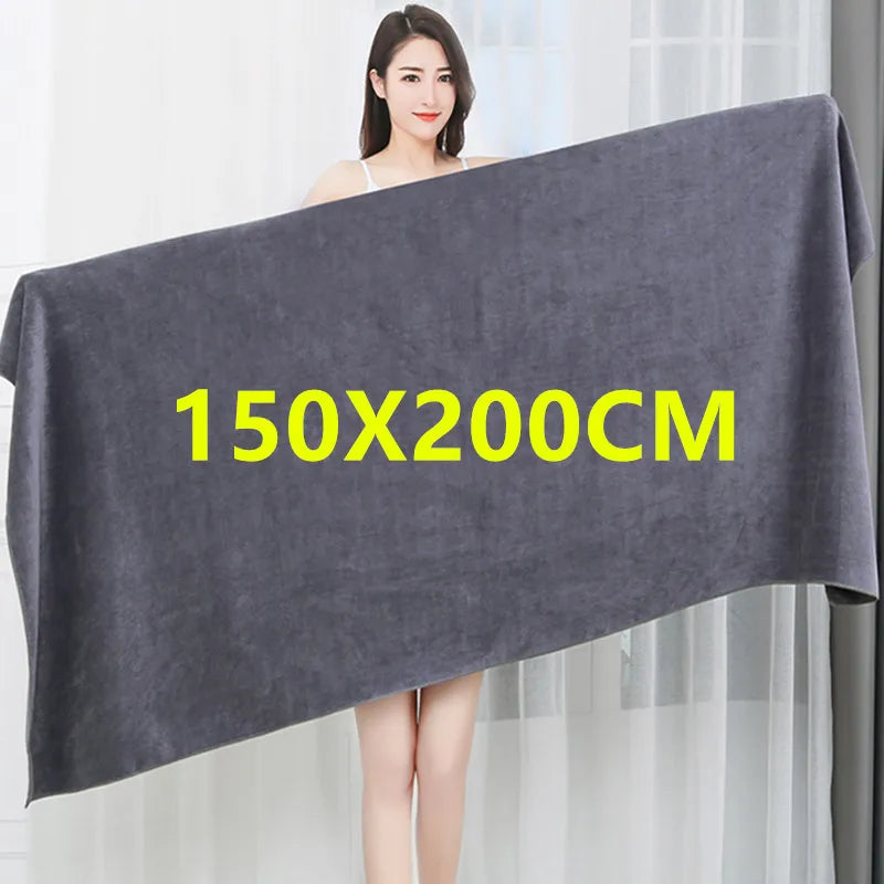 Super Large Microfiber Bath Towel – Soft, Quick-Dry, No Fading Microfiber Bath Towel Babs