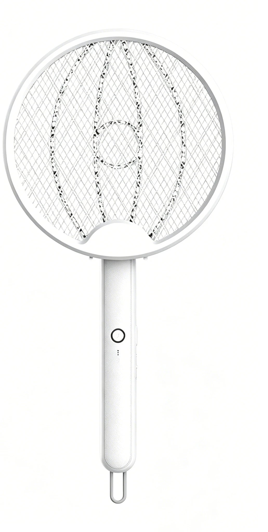 4-in-1 Electric Mosquito Swatter UV Killer USB Rechargeable Electric Bug Zapper Babs White-B