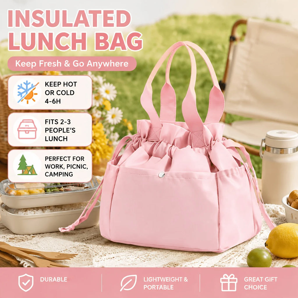 Large Insulated Lunch Bag – Leakproof Thermal Tote for Men & Women Insulated Lunch Bag Babs