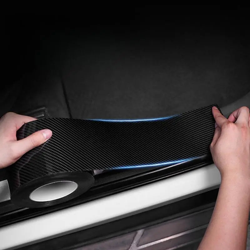 5D Carbon Fiber Car Door Edge Protector Sticker – Waterproof Car Door Protector Babs