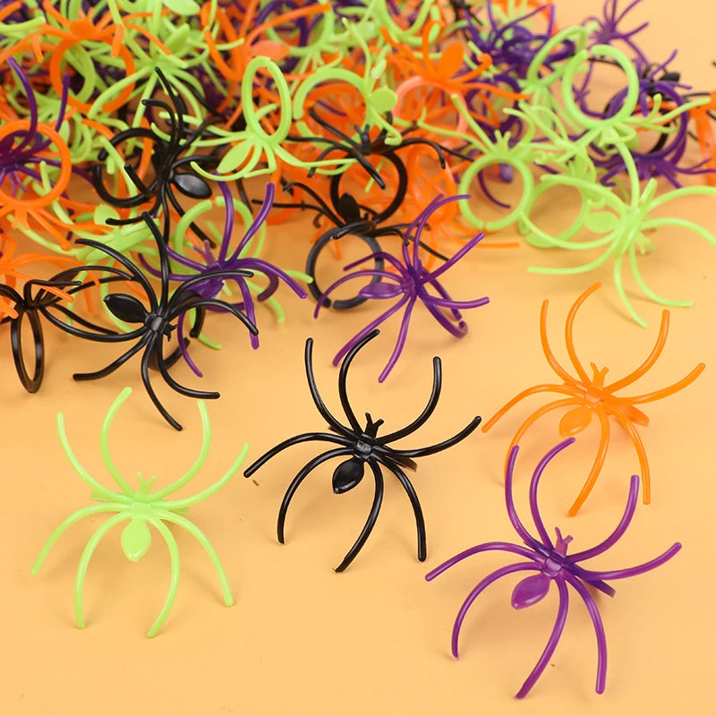 20pcs Mini Spider Rings – Halloween Party Favors for Kids Halloween Party Favors Babs Mix